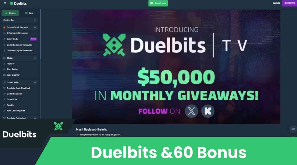 Duelbits %60 Bonus