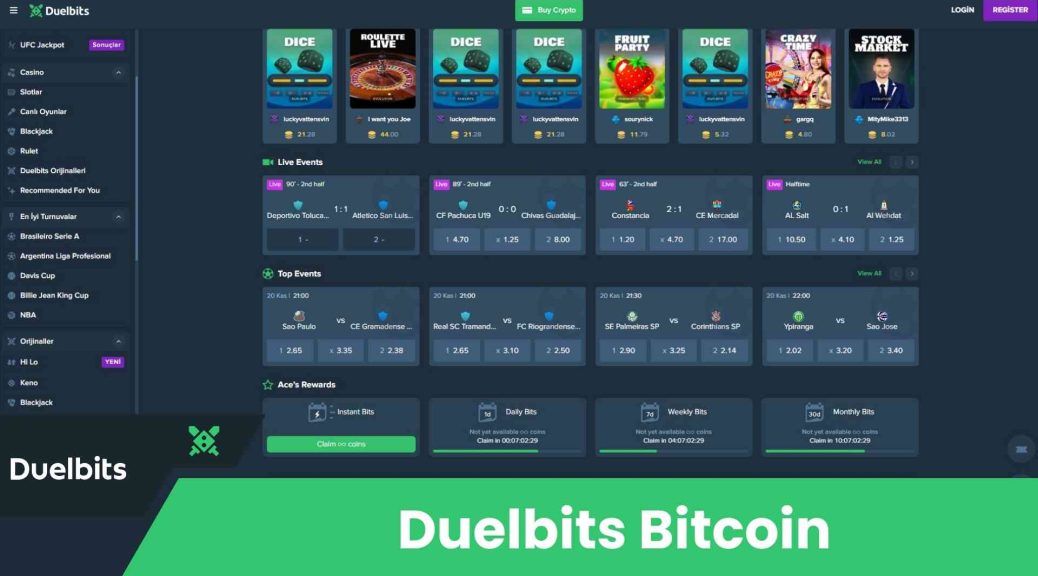 Duelbits Bitcoin