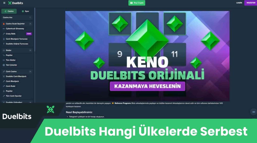 Duelbits Hangi Ülkelerde Serbest