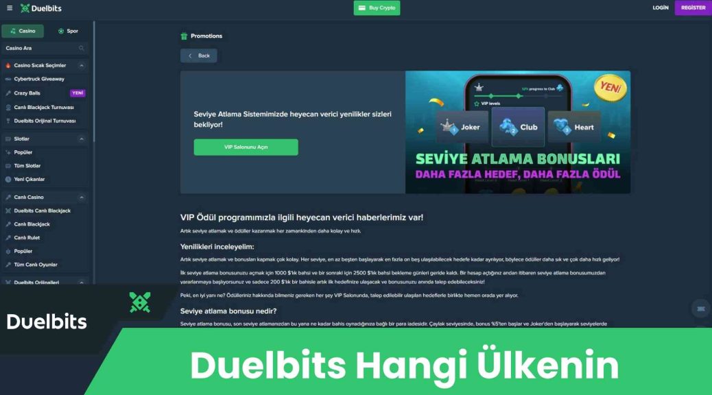 Duelbits Hangi Ülkenin