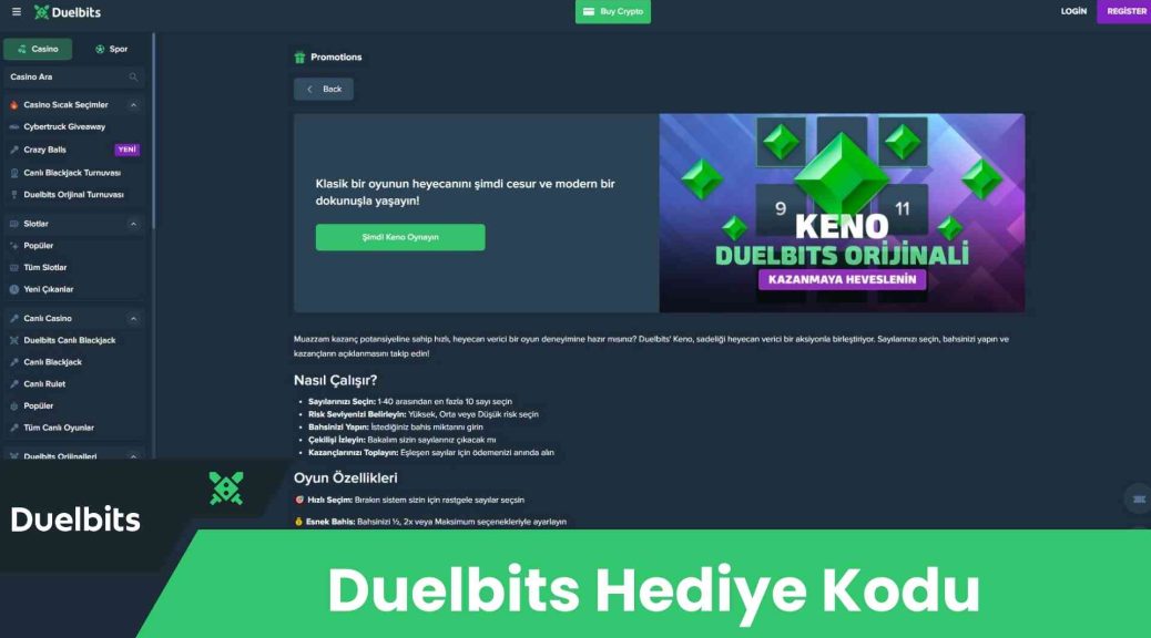 Duelbits Hediye Kodu