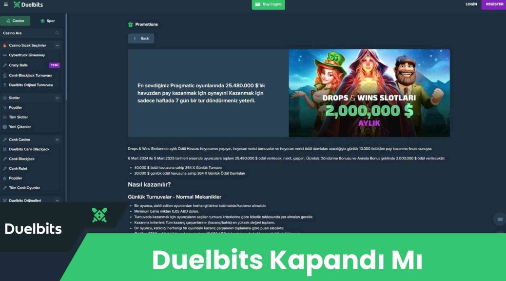 Duelbits Kapandı Mı