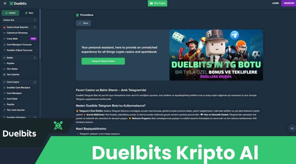Duelbits Kripto Al