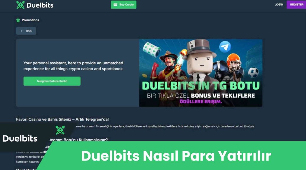 Duelbits Nasıl Para Yatırılır