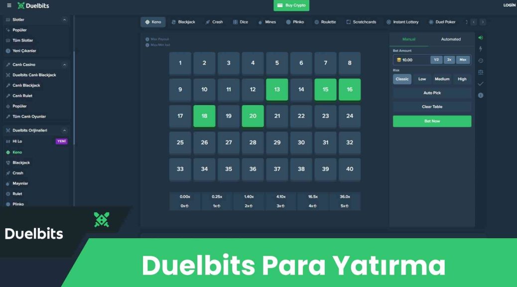 Duelbits Para Yatırma
