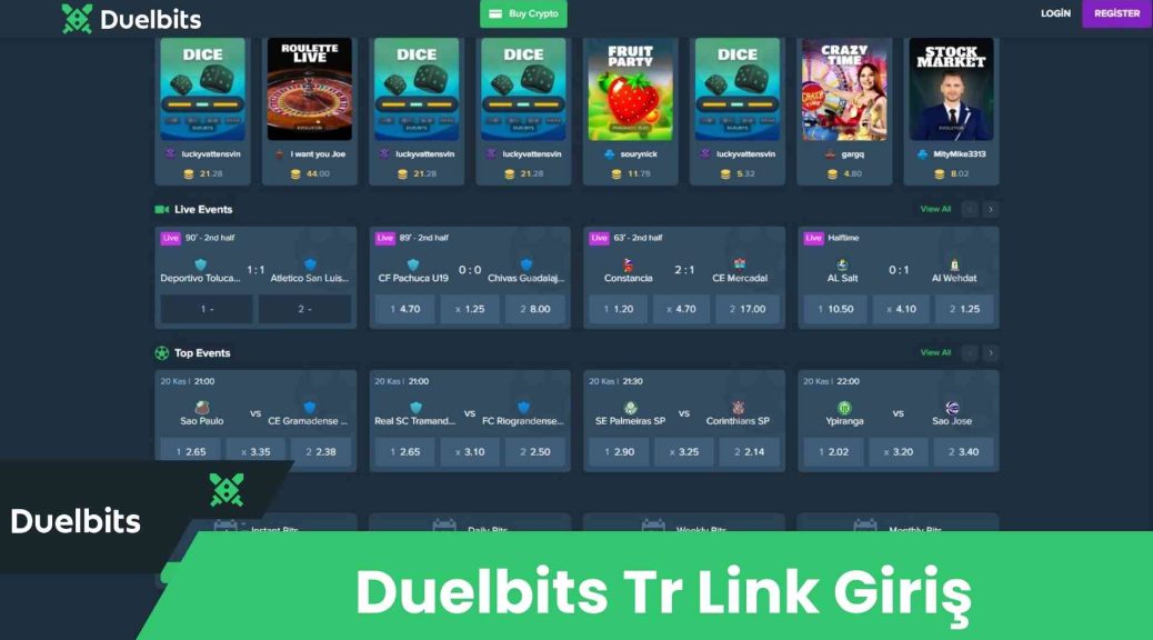 Duelbits Tr Link Giriş