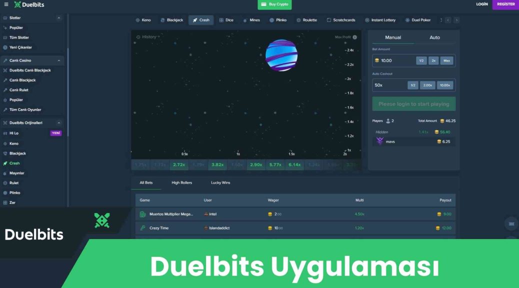 Duelbits Uygulaması