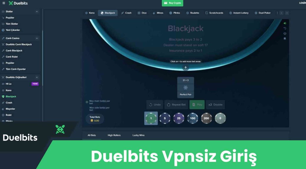 Duelbits VPN’siz Giriş